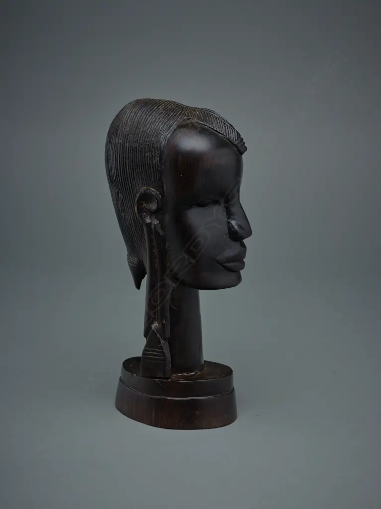 Africa wooden bust, Image 1++